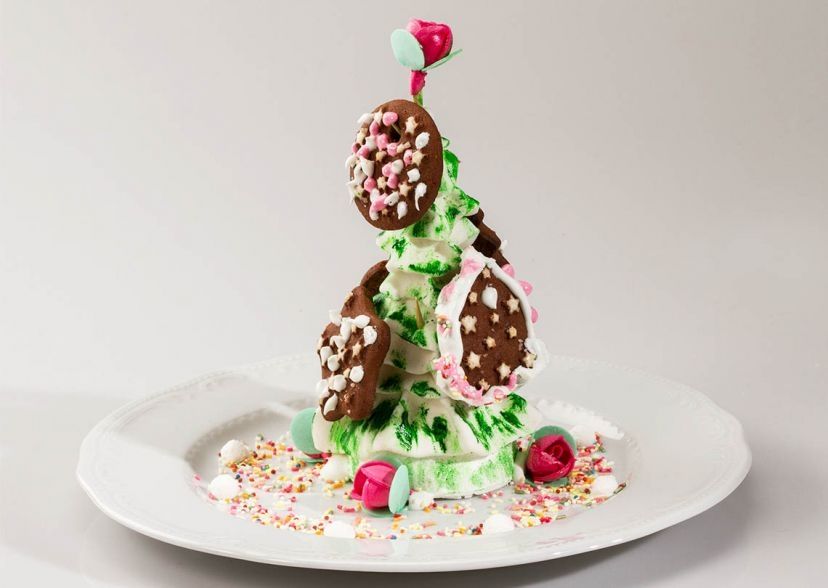 Merendina Pan di Stelle con Cuore di Gelato alla Crema Pan di Stelle