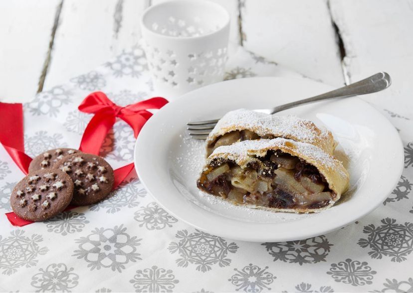 Strudel di Pere e Pan di Stelle