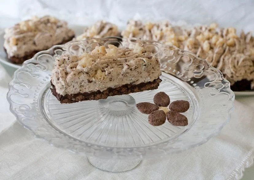 Mousse al cioccolato con cereali Mousse al cioccolato con cereali