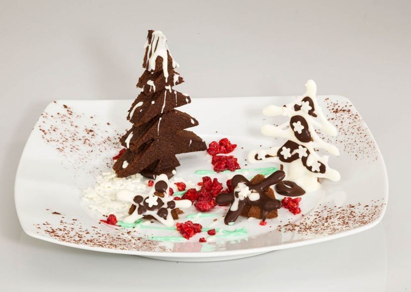Albero di torta al cioccolato Pan di Stelle