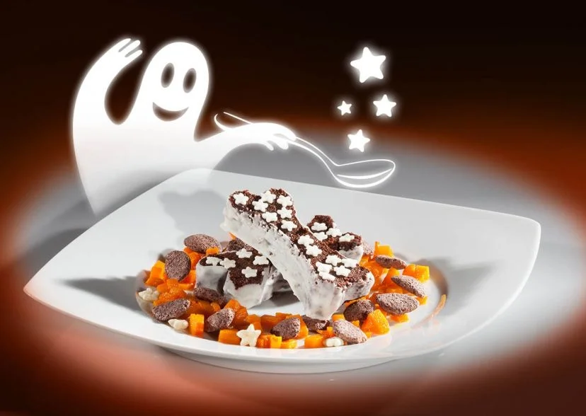 Ossa di Torta al Cioccolato Pan di Stelle
