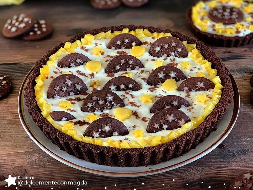 
Cream tart e namelaka al cioccolato bianco
