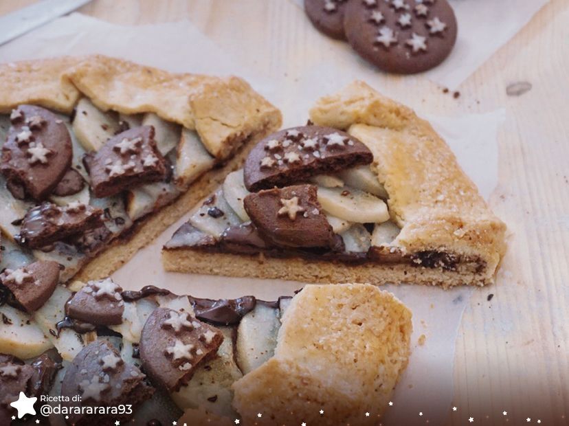 Galette con pere, cioccolato e Pan di Stelle
Galette con pere, cioccolato e Pan di Stelle