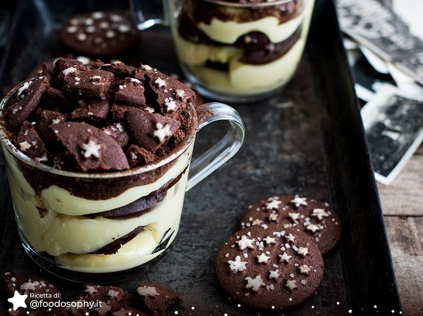 
Zuppa Inglese con cuore di Pan di Stelle
