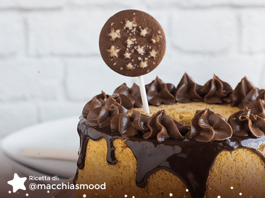 Chiffon Cake ai Pan di Stelle
