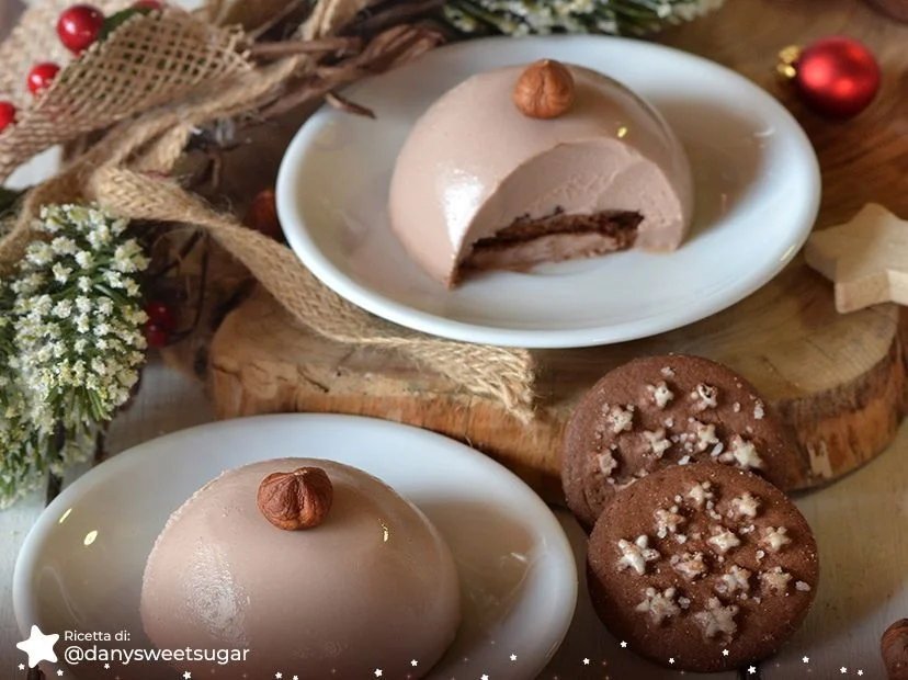 Namelaka alla Nocciola con cuore di Pan di Stelle