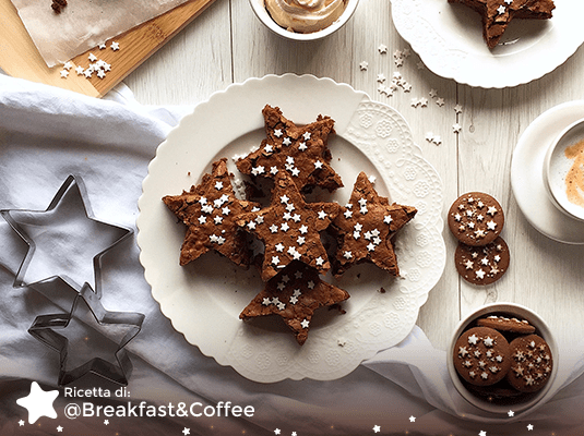 Brownies con Crema al Mascarpone Brownies con Crema al Mascarpone