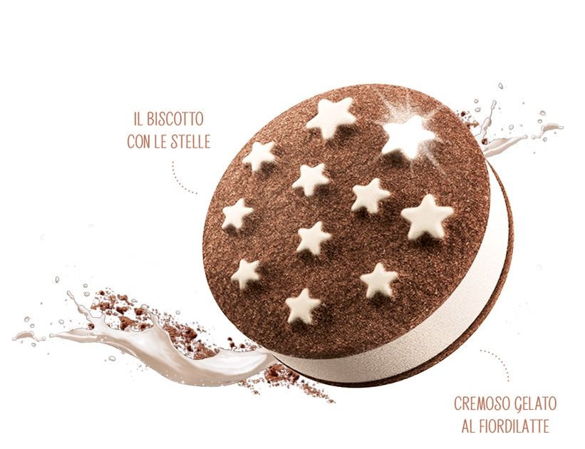 Gelato Biscotto Pan di Stelle Gelato Biscotto Pan di Stelle
