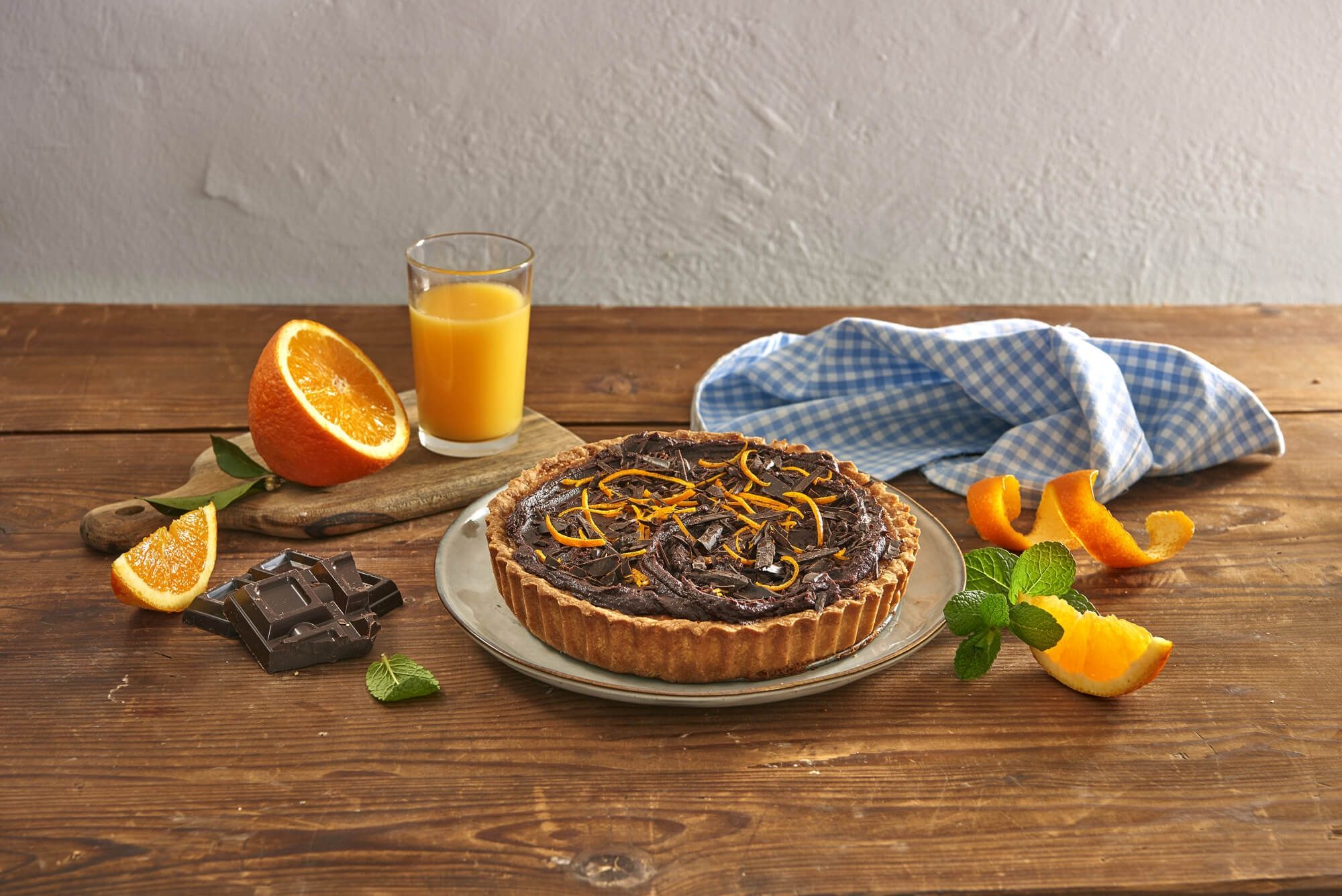 Crostata Arancia e Cioccolato: dessert cremoso e profumato Crostata Arancia e Cioccolato: dessert cremoso e profumato