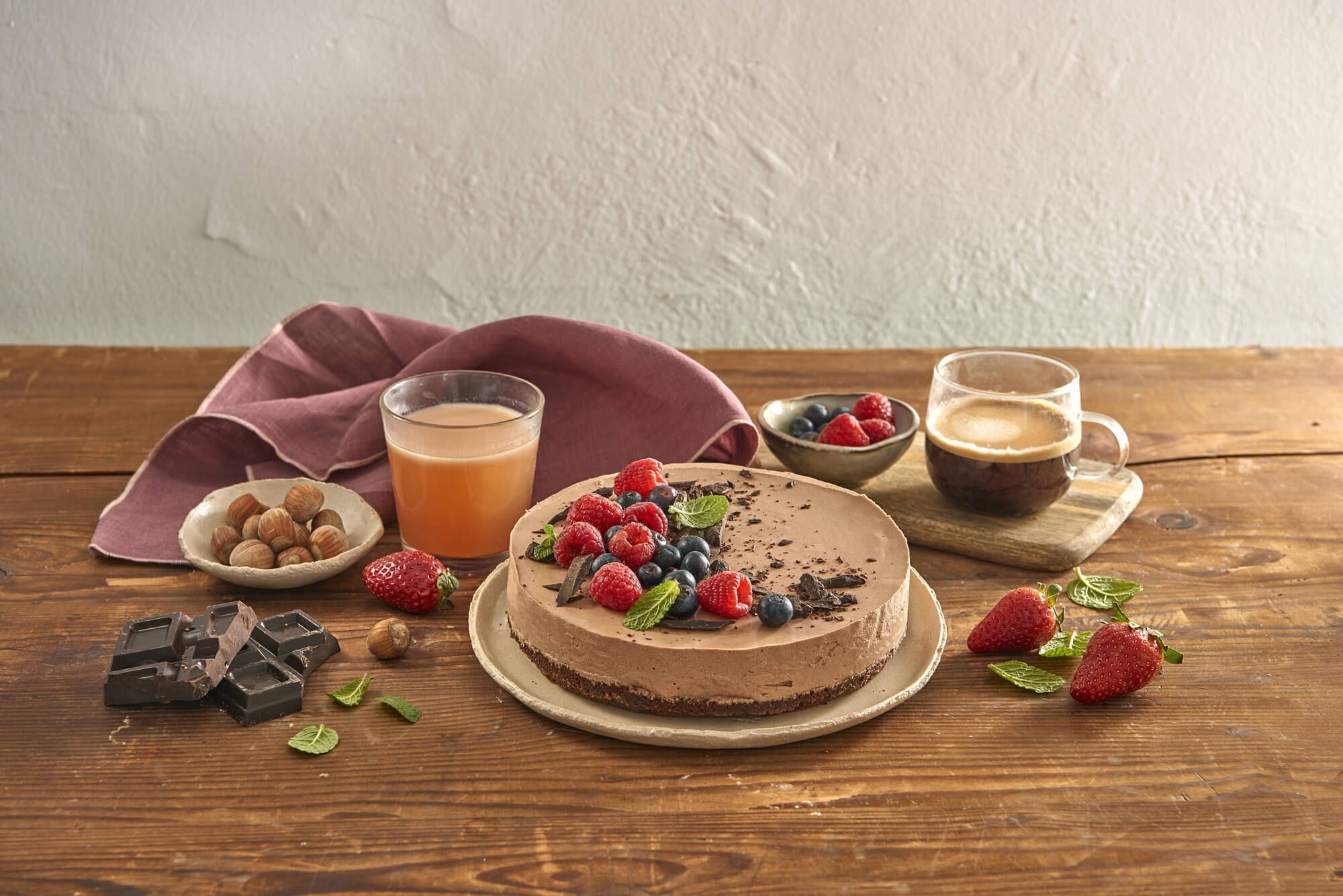 Torta Fredda al Cioccolato: ricetta senza cottura Torta Fredda al Cioccolato: ricetta senza cottura
