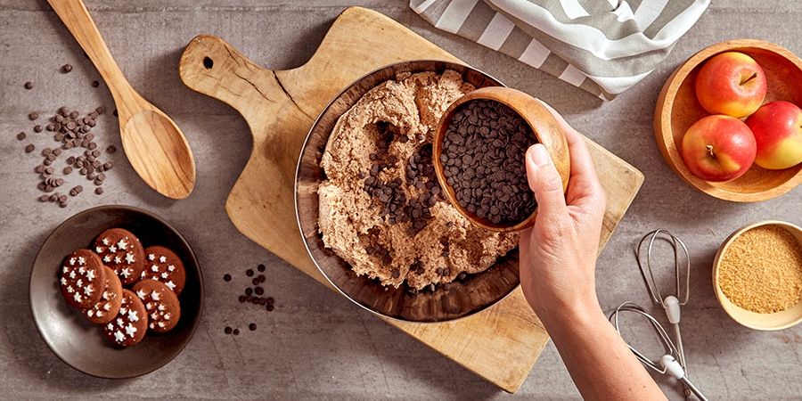 Biscotti con gocce di cioccolato - ricetta facilissima e deliziosa_step5