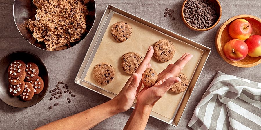 Biscotti con gocce di cioccolato - ricetta facilissima e deliziosa_step6