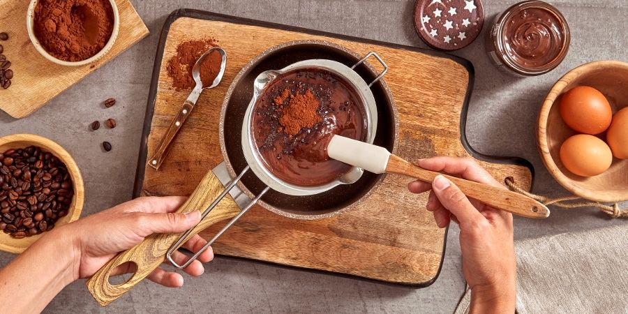 Brownies al cioccolato fondente i dolcetti dal cuore morbido_step1 Brownies al cioccolato fondente i dolcetti dal cuore morbido_step1