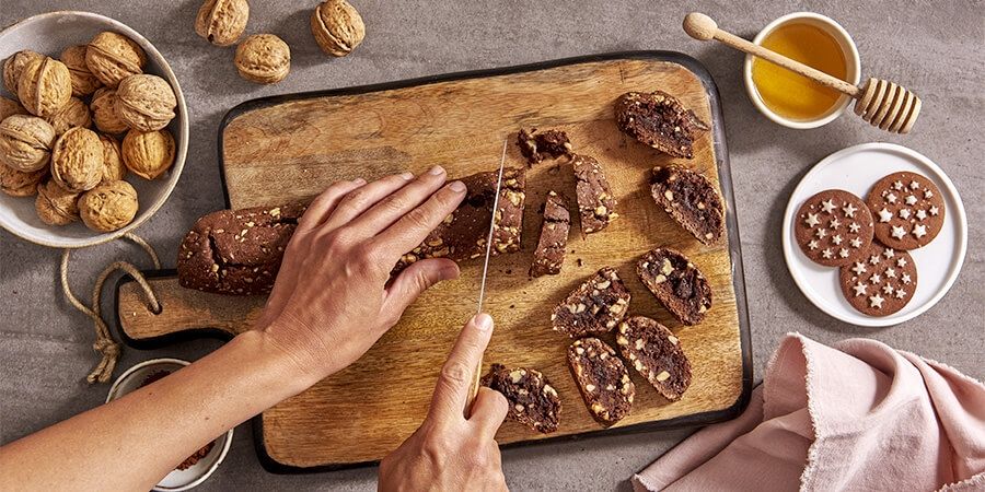 Biscotti noci e cioccolato rustici e croccanti_step5 Biscotti noci e cioccolato rustici e croccanti_step5