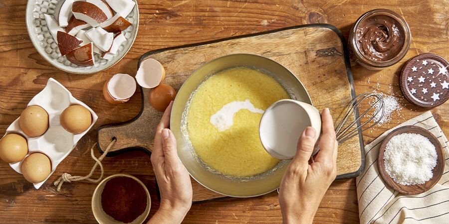 Torta cioccolato e cocco - la ricetta facile e morbidissima_step