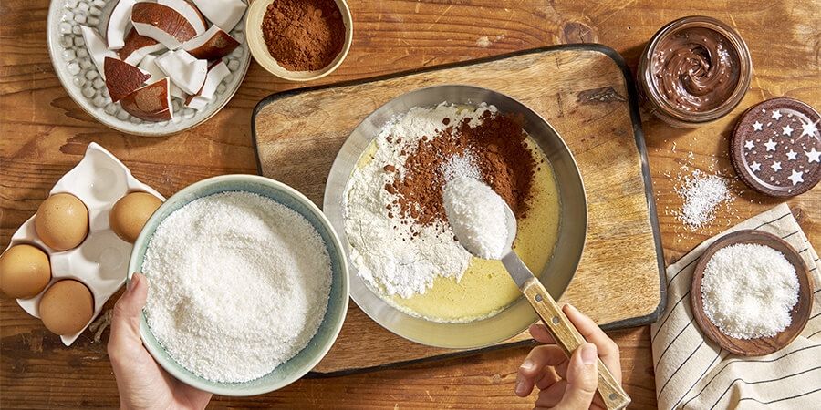 Torta cioccolato e cocco - la ricetta facile e morbidissima_step