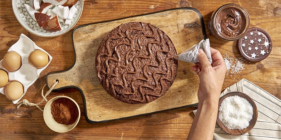 Torta cioccolato e cocco - la ricetta facile e morbidissima_step